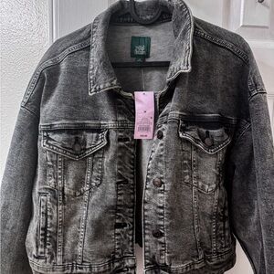Wild Fable Charcoal Denim Jacket